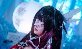 『月亮，要坠下来了。』