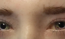 冬天吃香菜0105美瞳眼