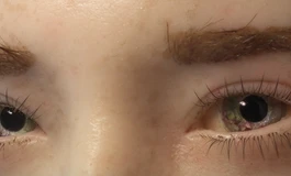 冬天吃香菜0105美瞳眼