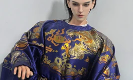 学姐家185cm古风男娃终于到了！长发+汉服帅炸，测评分享