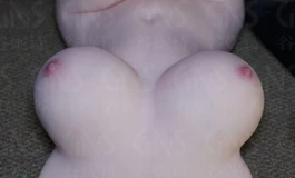 可以横劈一字马的半身，液态硅胶全皮纹和stpe两种材质对比