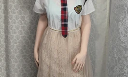 JK衬衫，清纯少女，如流风回雪（凡瑞艺术雪）