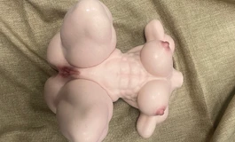 肌肉女到家后先来一套广播体操与我来操，灵活的大肌肉线条实属佳品
