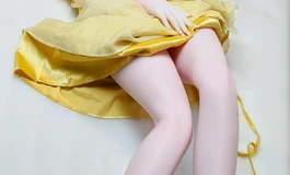 爱莎贝儿-148CM-L 粉肤-AHR035-北野未奈Kitano Mina-黄裙欲溢