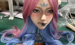 第一次尝试做了个仙子头雕