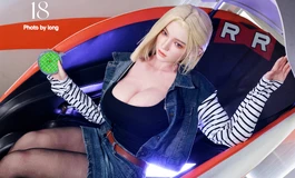 用娃娃cosplay龙珠最美小姐姐
